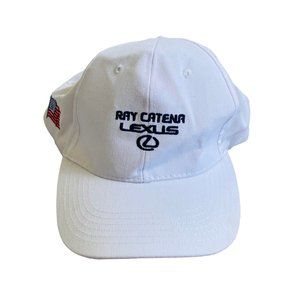 Ray Catena Lexus Dealership Hat White Adjustable One Size Car Cap (1)